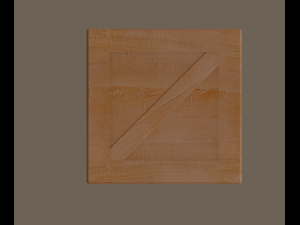 wooden box 3D मॉडल