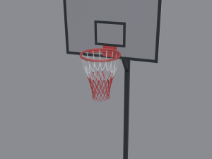 basketball backboard 3D मॉडल