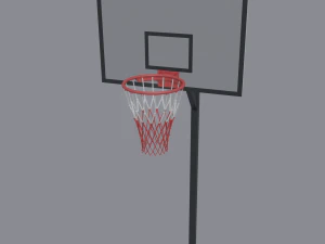 basketball backboard 3D Model