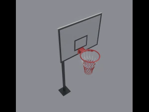 basketball backboard 3D Model