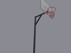 basketball backboard 3D Model