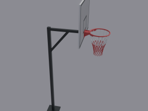 basketball backboard 3D मॉडल