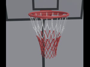 basketball backboard 3D मॉडल
