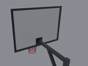 basketball backboard 3D Model