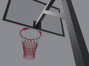 basketball backboard 3D मॉडल
