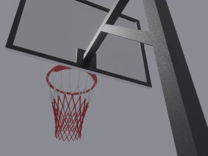 basketball backboard 3D Model