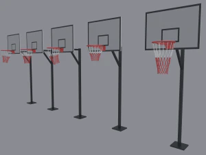 basketball backboard 3D Model