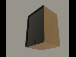 audio speaker 3D 모델