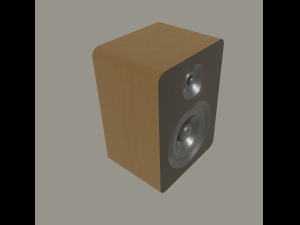 audio speaker 3D 모델