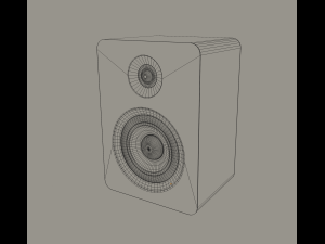 audio speaker 3D 모델