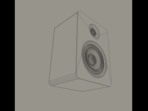 audio speaker 3D 모델