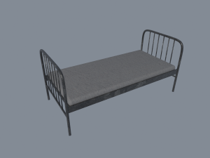 prison bed 3D Model