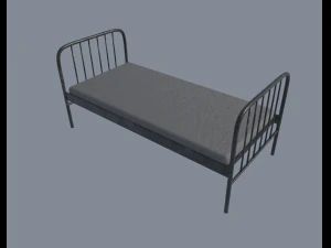 prison bed 3D Model
