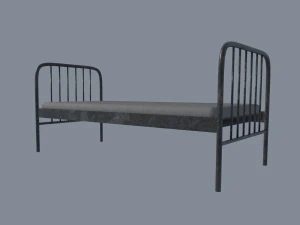 prison bed 3D Model