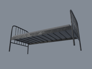 prison bed 3D Model