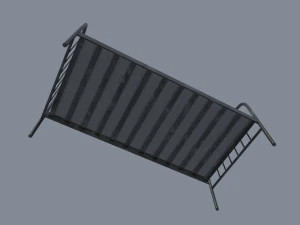 prison bed 3D Model