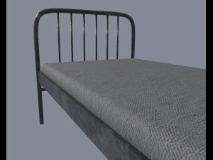 prison bed 3D Model