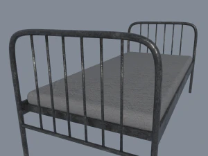 prison bed 3D Model