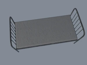 prison bed 3D Model