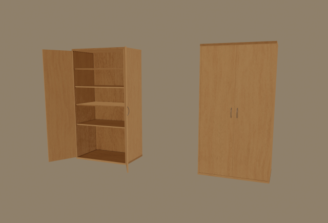 cupboard 3D 모델 .c4d .max .obj .3ds .fbx .stl .blend 