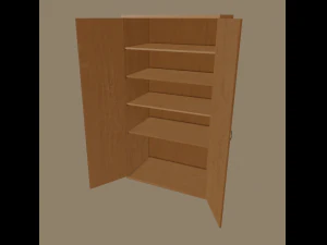 credenza Modello 3D
