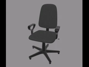 cadeira de escrit&oacute;rio Modelo 3D