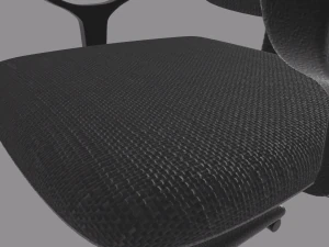 cadeira de escrit&oacute;rio Modelo 3D