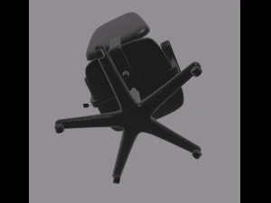 cadeira de escrit&oacute;rio Modelo 3D