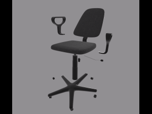office chair 3D मॉडल