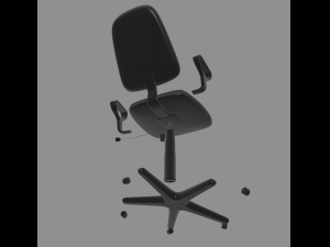 office chair 3D मॉडल