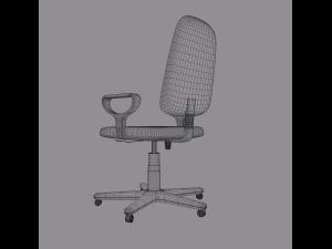 office chair 3D मॉडल