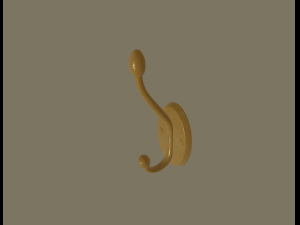 coat hook Modelo 3D