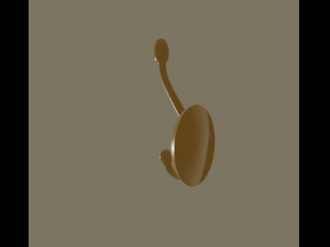 coat hook Modelo 3D