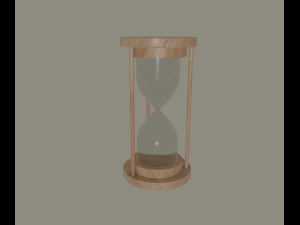 hourglass 3D 모델