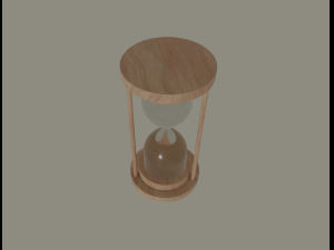 hourglass 3D 모델