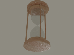 hourglass 3D 모델