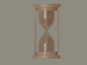 hourglass 3D 모델