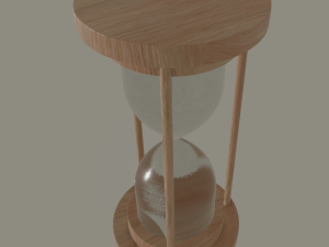 hourglass 3D 모델