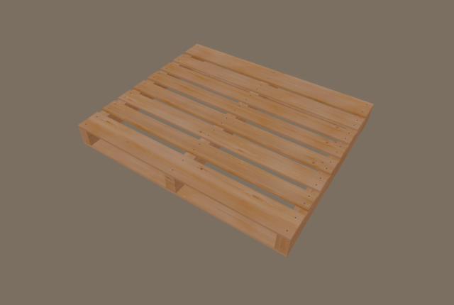 wood pallets 3D Model .c4d .max .obj .3ds .fbx .stl .blend 
