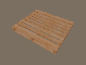 wood pallets 3D Модель