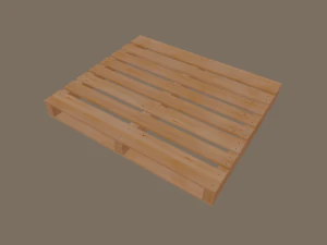 pallet di legno Modello 3D