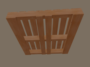 wood pallets 3D Model