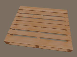 wood pallets 3D Model