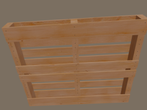 wood pallets 3D Model