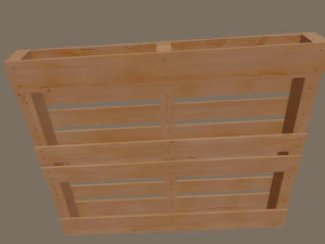 paletes de madeira Modelo 3D