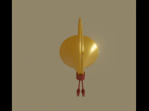 post horn 3D Model