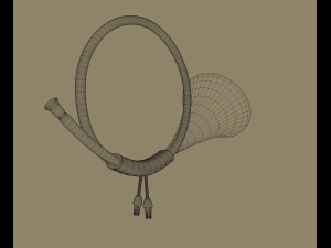 post horn 3D Model