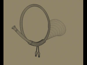 post horn 3D Model