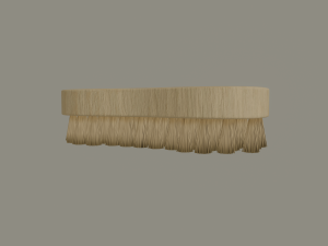 wooden scrub brush Modèle 3D