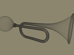 car air horn Modello 3D